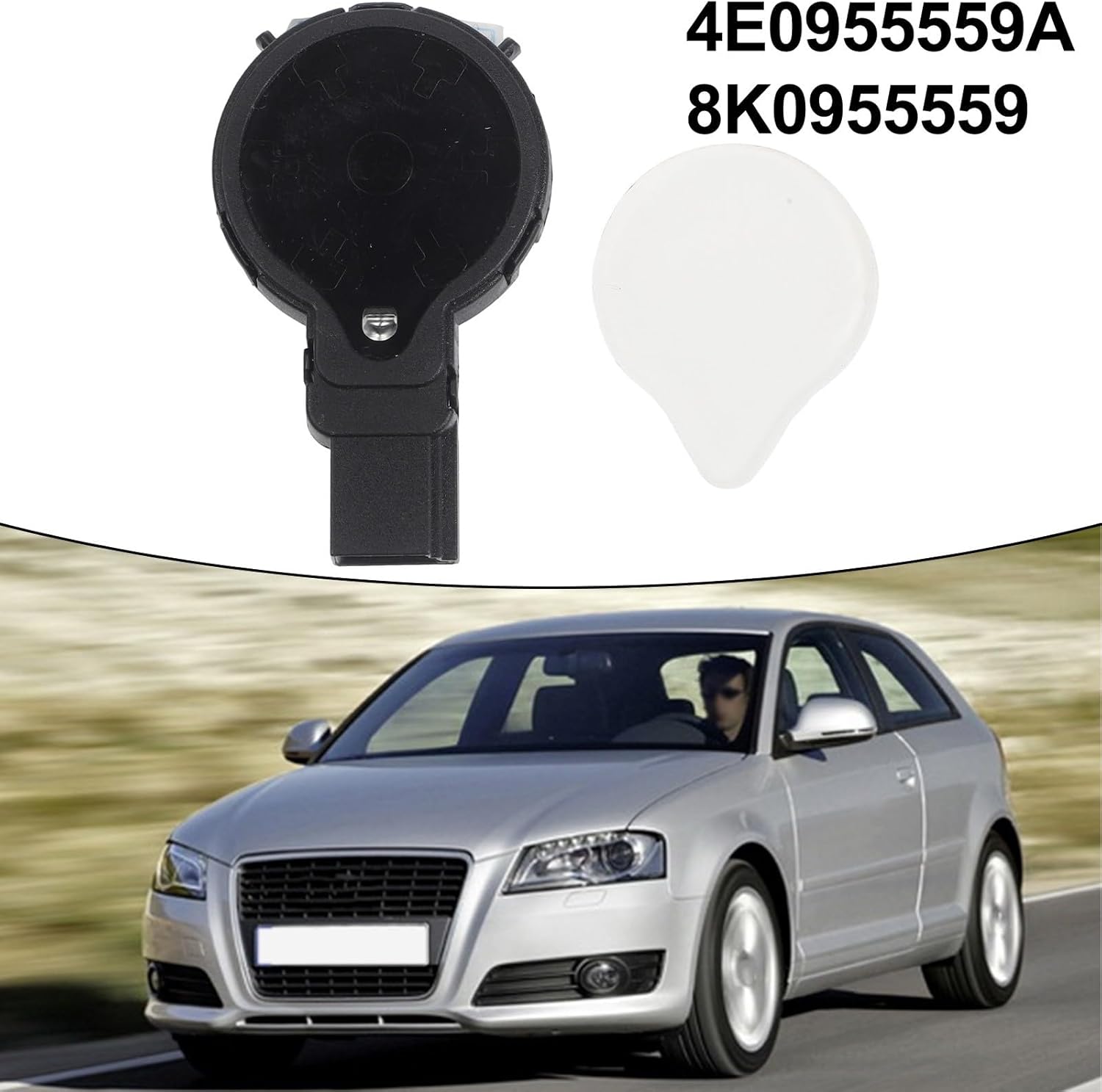 4E0955559A/8K0955559 Vehicles Windshield Outside Moisture Rain Sensor Fit For A3, For A4, For A6, A8, RS4, For TT 2004-2010 Models,