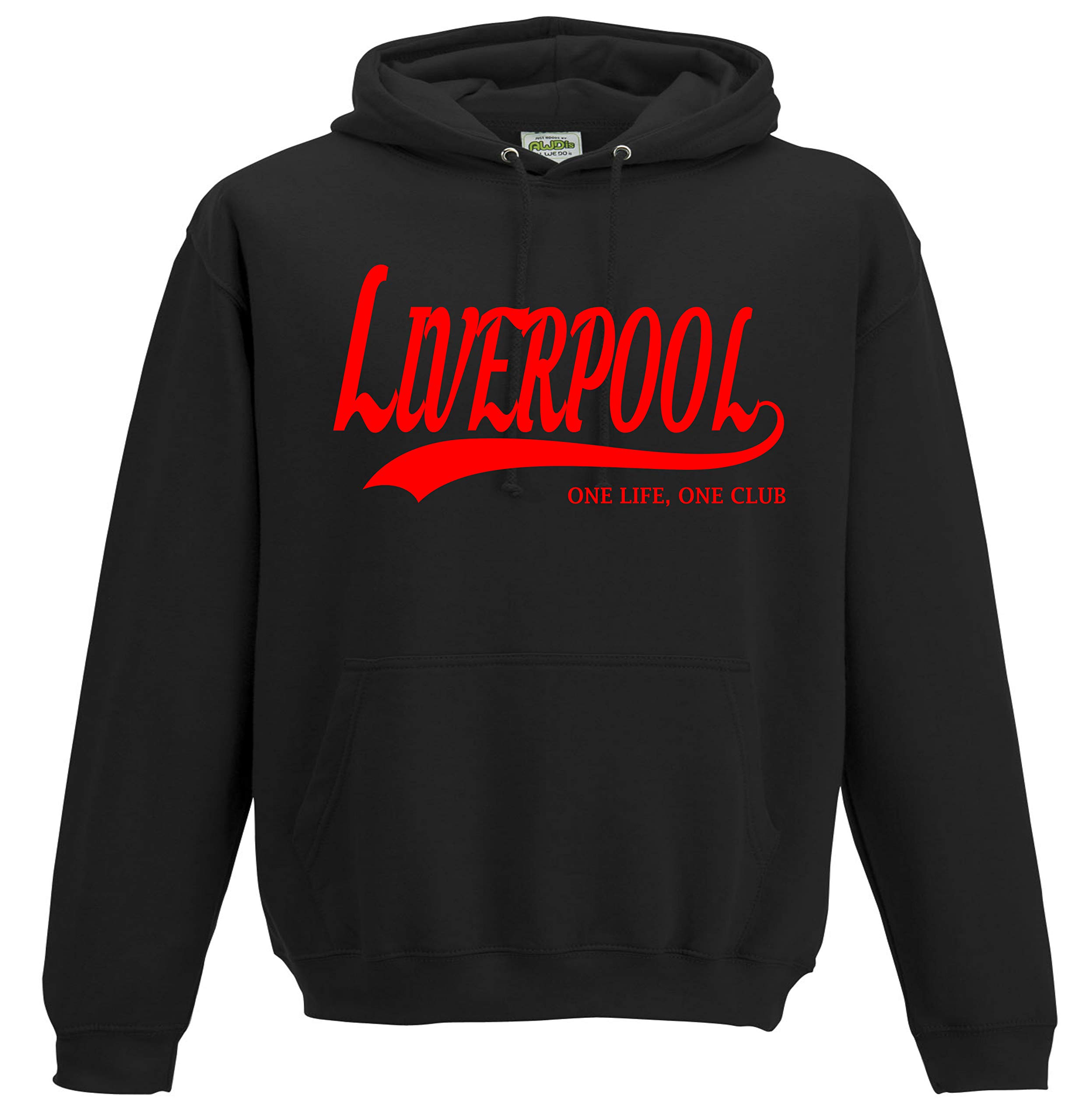 All About The Print Liverpool One Life, One Club. Premium Hoodie Gift XX-Large Black