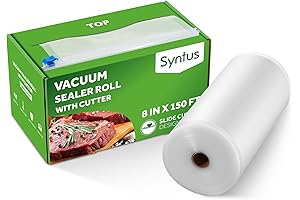 Syntus 8" x 150' Food Vacuum Seal Roll Keeper