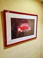 飯島葉介 現代美術 アートポスター フェラーリアート