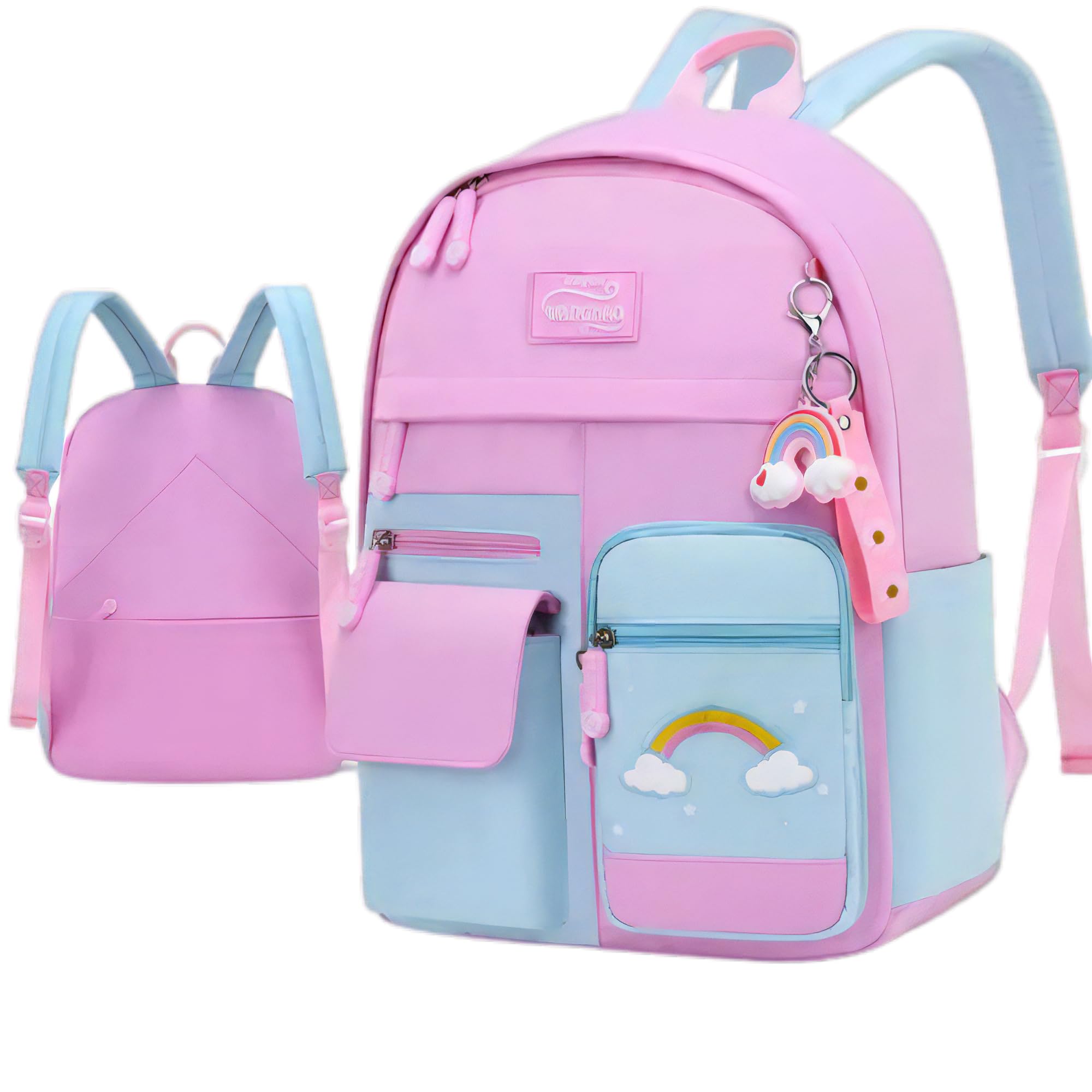 WanghaoFashion Design Lightweight Waterproofs Kids Backpacks large Capacity Children Bookbags Student Girls School Bags