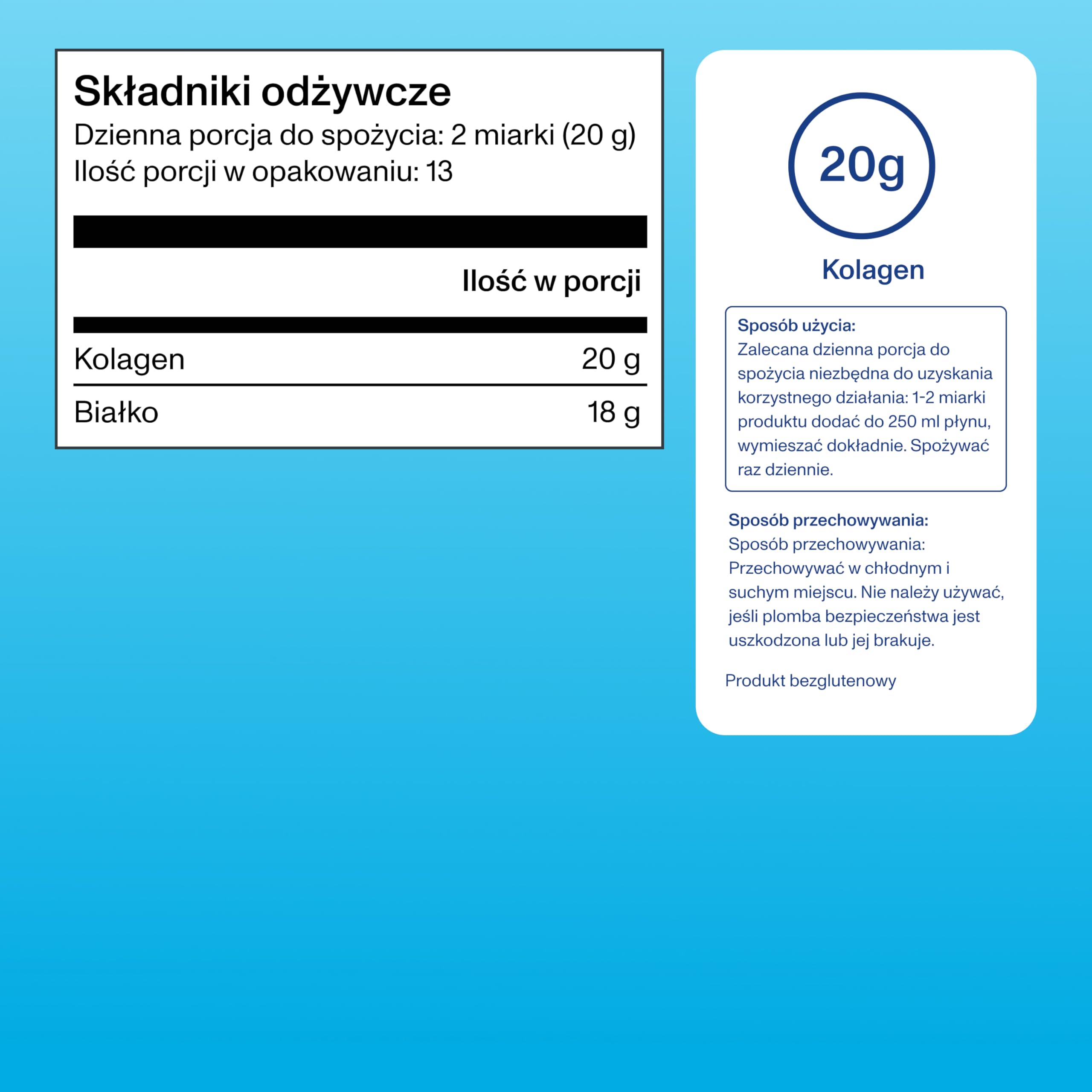 Suplement diety Vital Proteins Collagen Peptides w formie proszku, hydrolizowany kolagen o neutralnym smaku - wspiera skórę, włosy i paznokcie, bezglutenowy, 20g w porcji,1 opakowanie 264g