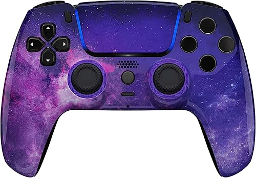 Miniatura 37 de Custom Wireless Controller Compatible with PS5 - Multiple Designs Available (Abstract Fusion) Abstracto Fusión,Galaxia Inferno,Jokester,Camuflaje