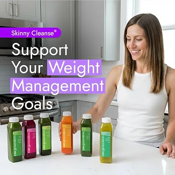 Raw Generation Skinny Juice Cleanse, 3-Day, 18 Cold-Pressed Juice Bottles