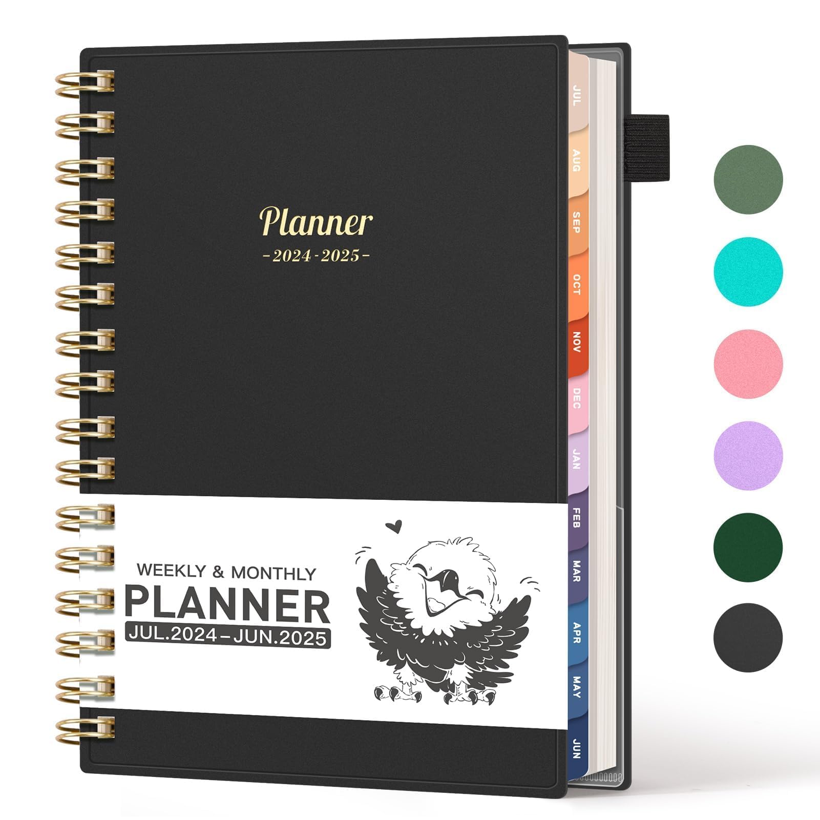 amazon-com-ahgxg-academic-planner-2024-2025-july-2024-june-2025-weekly-and-monthly-planner-12-months-6-x-8-38-academic-year-calendar-planner-with-monthly-tabs-pocket-ideal-for-office-school-black-office-products