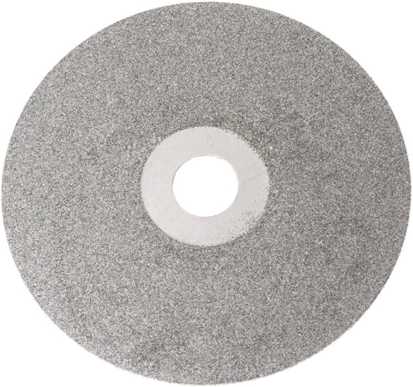 4" 100mm 80-2000# Diamond Coated Flat Lap Wheel Lapidary Polishing Grinding Disc,240