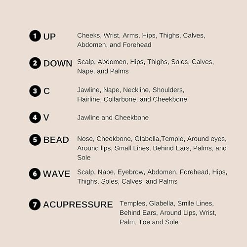 Miniatura 4 de Herramienta Gua Sha de cerámica para rostro y cuerpo, herramienta de masaje y escultura de piel de primera calidad para contorno facial, drenaje