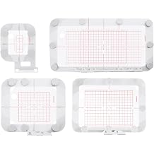 Brewland Metal Magnetic Embroidery Hoop Set for Brother PE900 SE2000 PE800 SE1900 PE770 PE780D PE700 SE2100Di NS2750D NS1150E and Babylock Accord Esmore Ellure Plus 4in1-AM