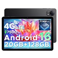 DOOGEE Tab G5 Tablet 10 Pollicii 120Hz IPS HD,Tablet Com SIM, 20GB + 128GB (2TB TF)