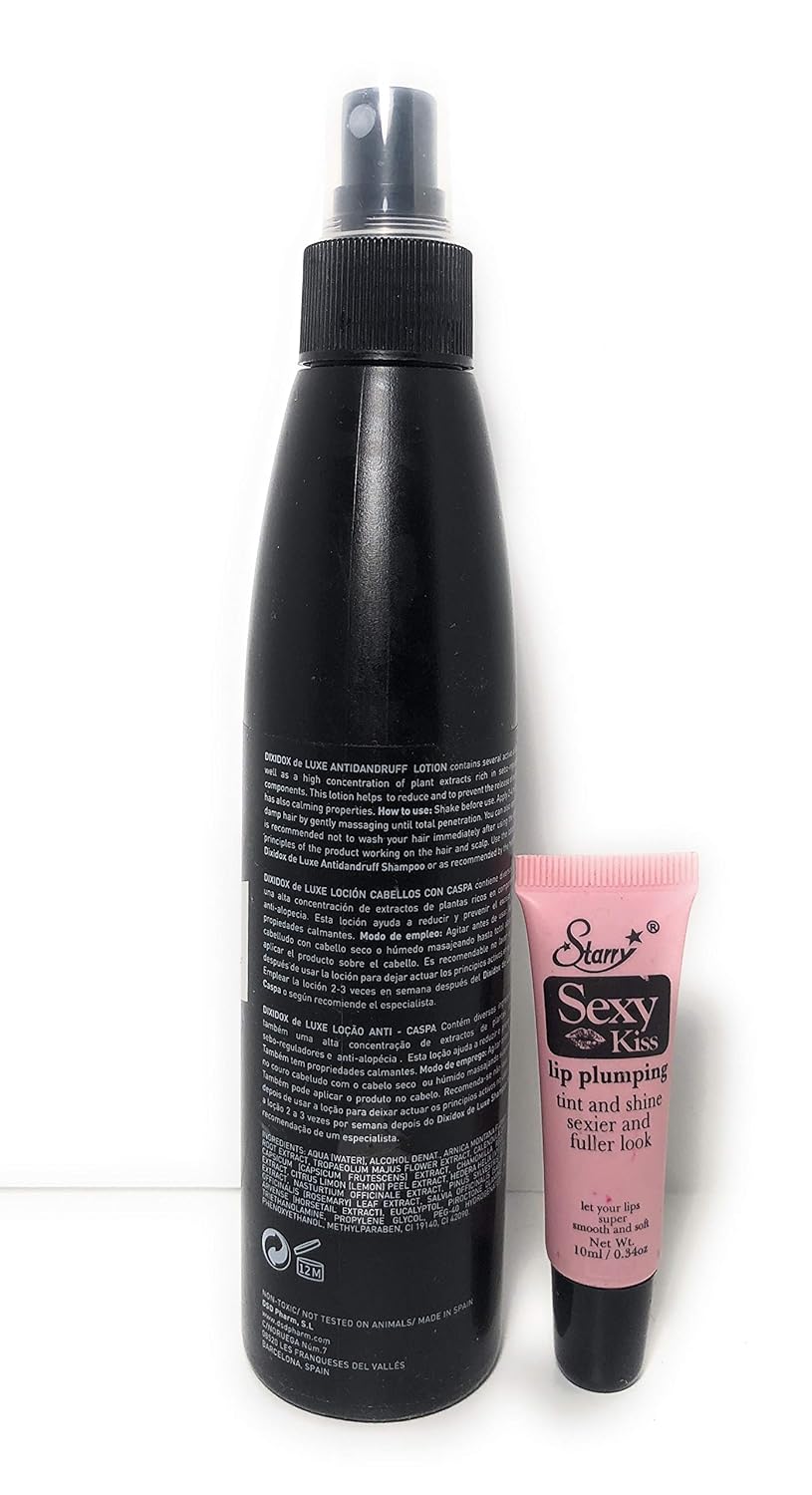 DSD Simone De Luxe 2.4 Anti-dandruff Lotion 6.76oz- Free Starry Lip Plumong Gloss 10ml