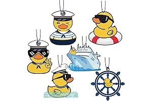 Funny Duck Car Air Freshener - 6 Pcs Duck Air Freshener for Christmas