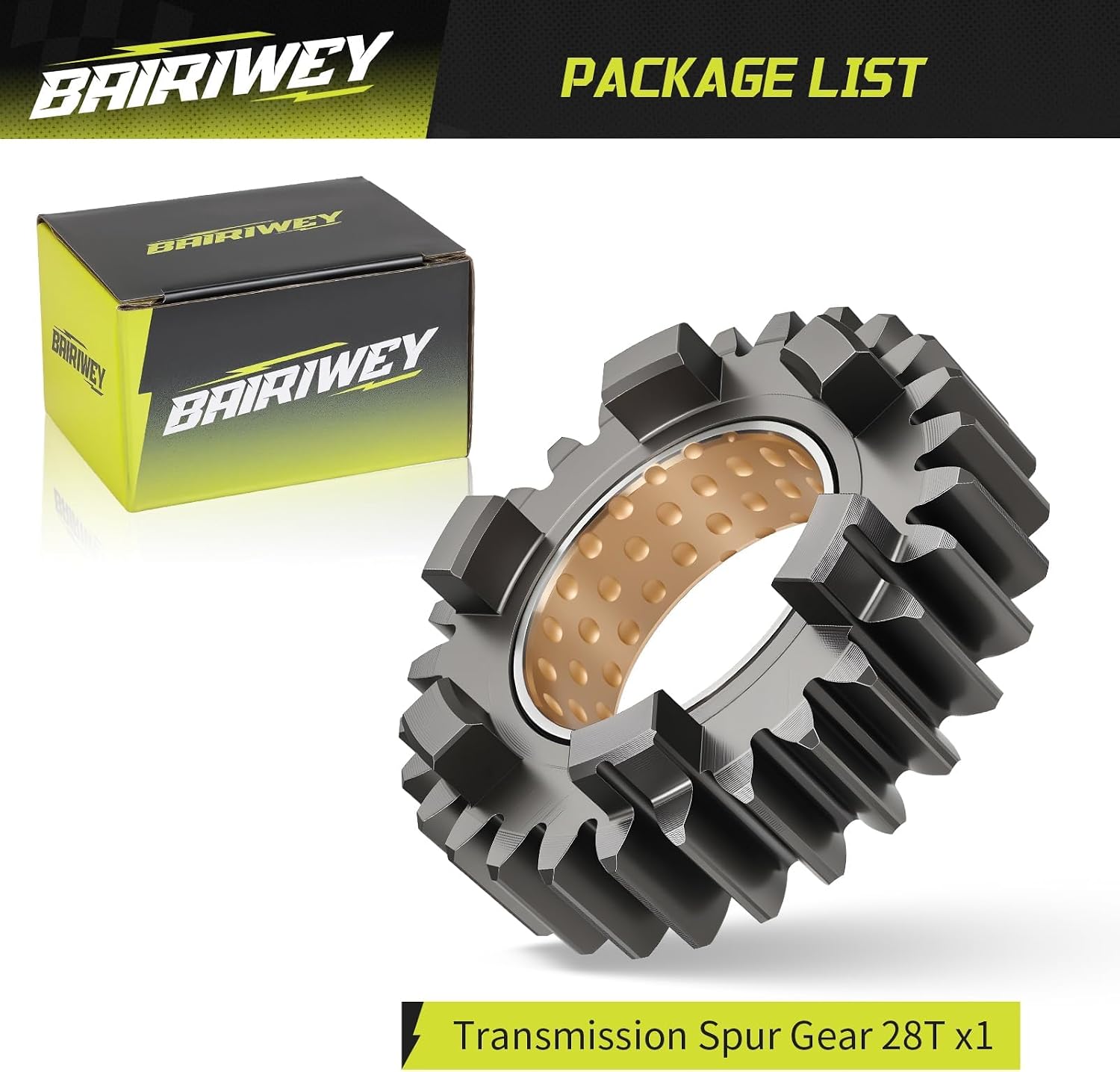 Transmission Spur Gear 28T For Kawasaki Mule 2500 2510 1993-2024 13260-1462
