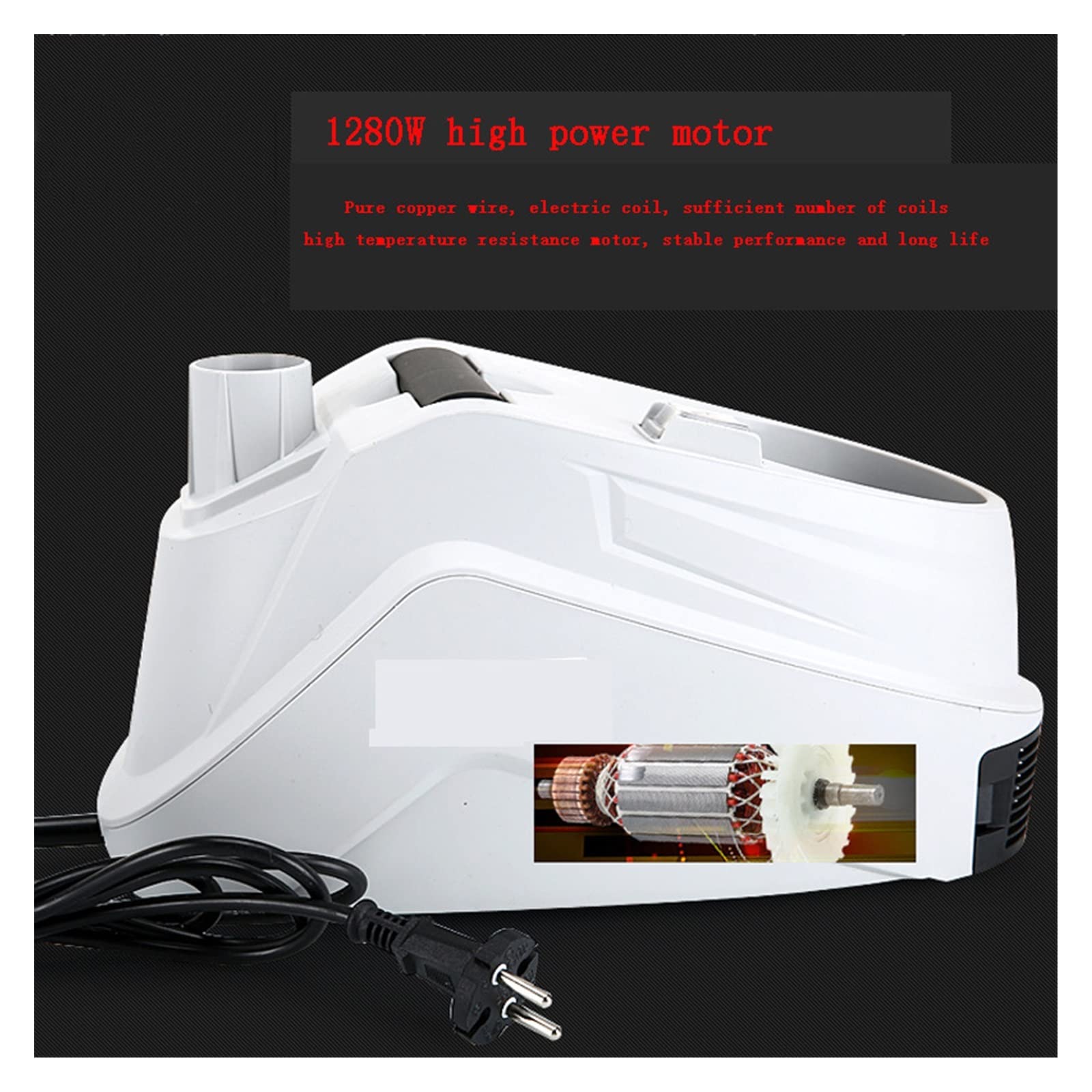 Máquina de pintura automática de flujo ajustable de pistola de pulverización sin aire sobrealimentada eléctrica de alta potencia de 1280W Maquinaria y Accesorios