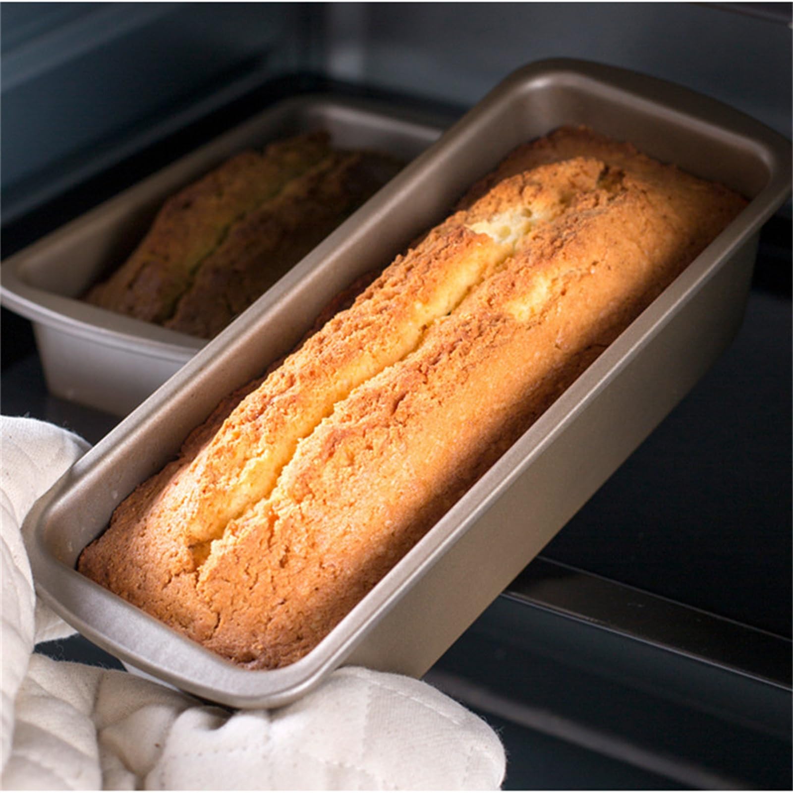 Backform für Kuchen Lange Kuchen-Toastform, antihaftbeschichtet, Brotkasten, Kuchenbacken, Backform, Heimwerkzeuge, Ofengebrauch, 3 Stück