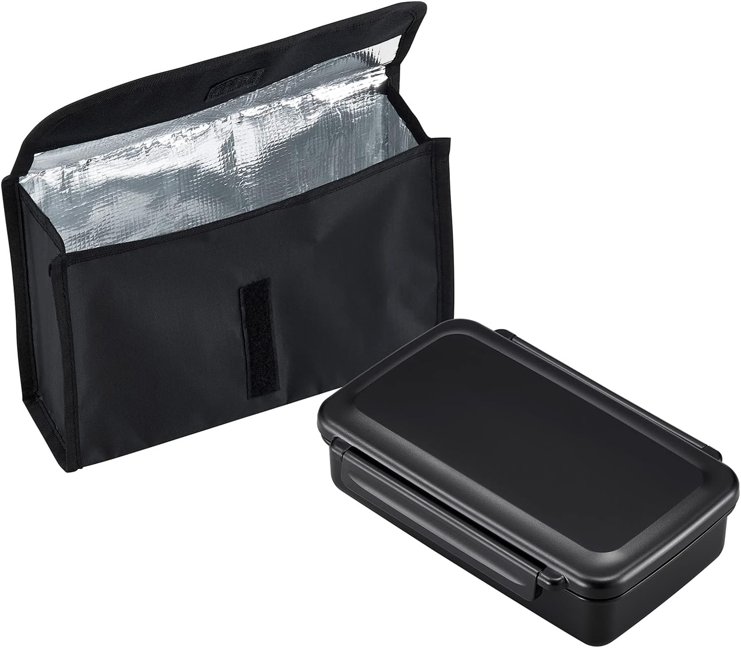 OSK BL-17HE Monotone Lunch Box with Cooler Case, Made in Japan