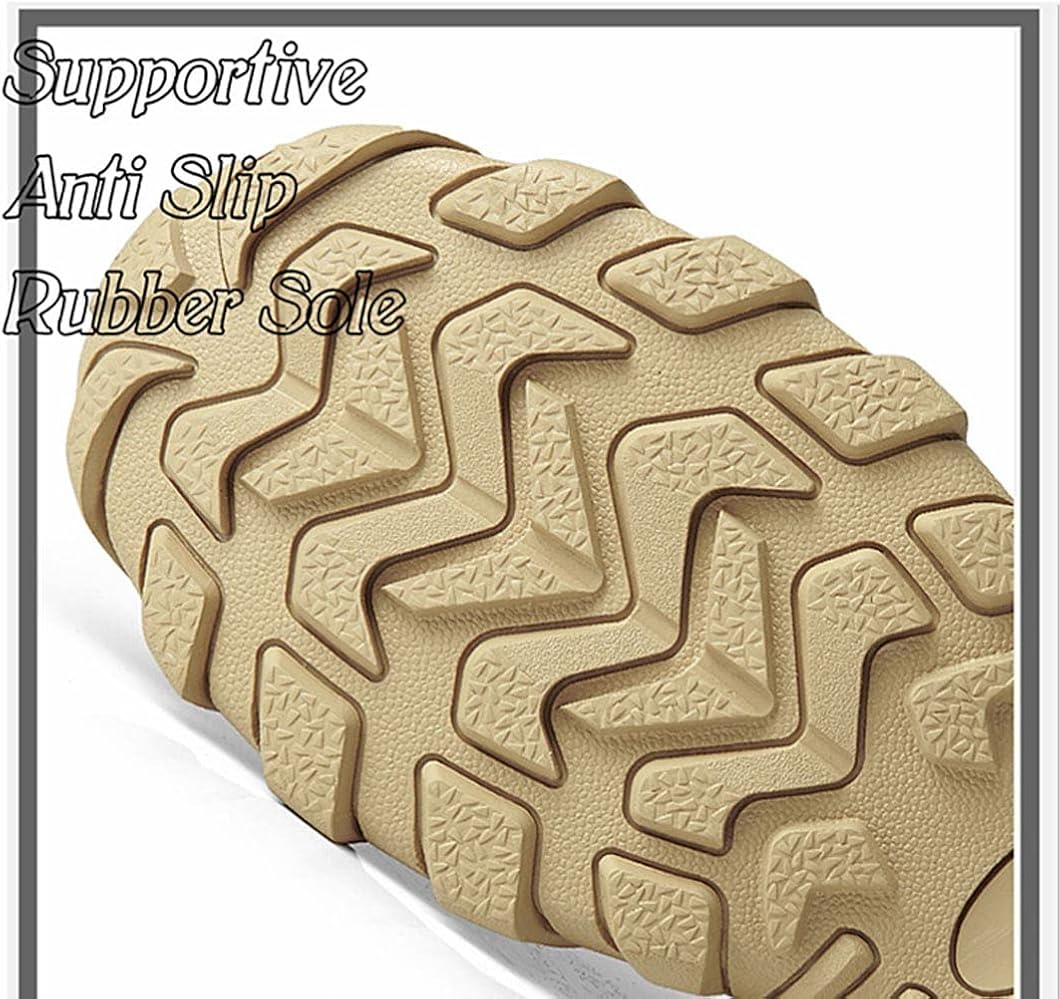 Miniatura 5 de Zivopah Botas tácticas para hombre, botas militares de trabajo, botas de combate al aire libre para senderismo, motocicleta, escalada