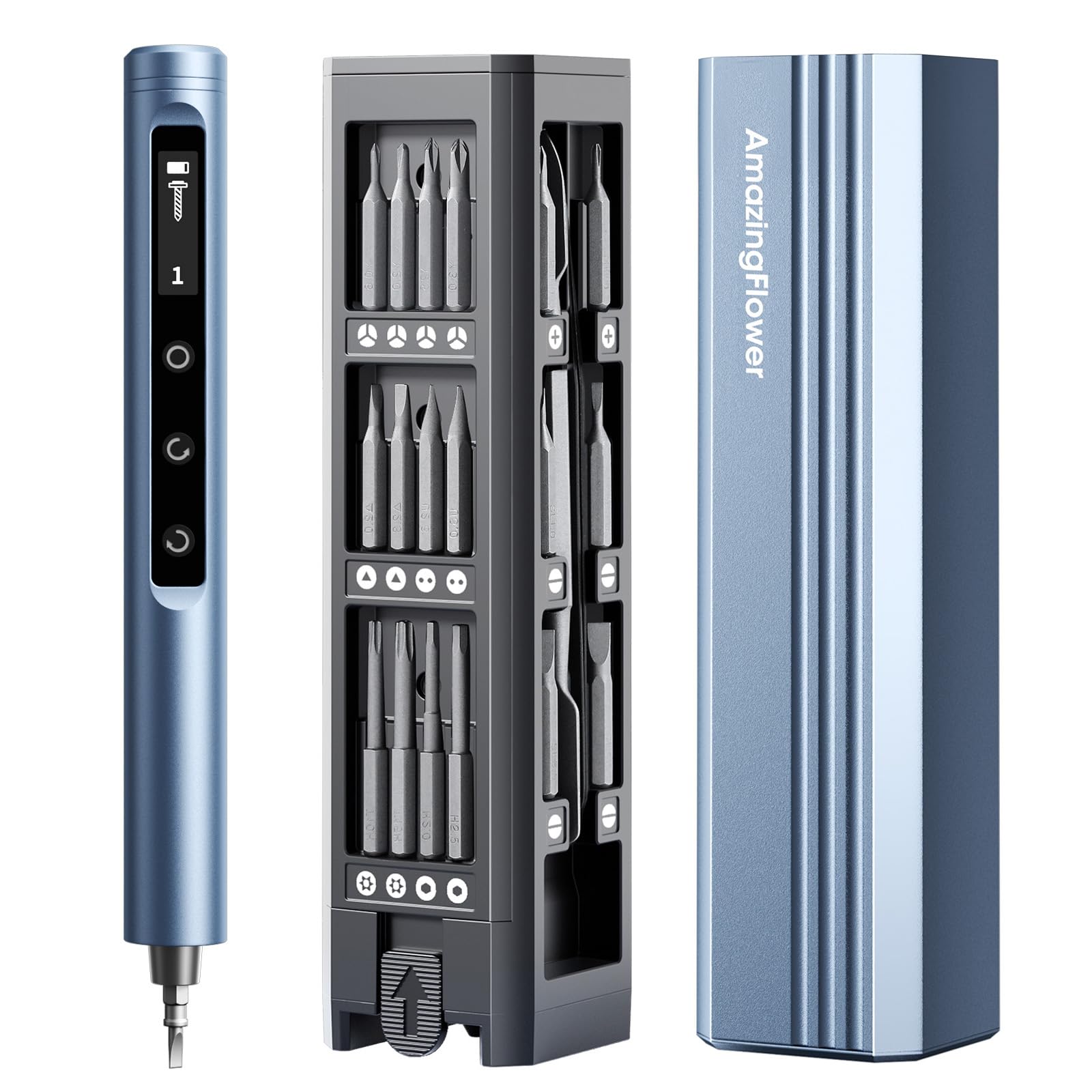 Amazon.com: Mini Electric Screwdriver Cordless Set 3.7V, 42