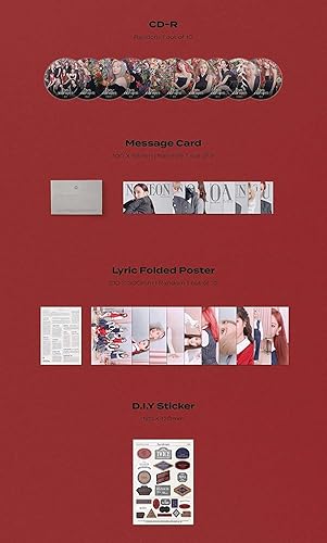 Miniatura 4 de 3 Sorteos Dos ojos abiertos de par en par STORY ver. CD+Cartel en paquete+Póster plegadoAleatorio+1 Máscara de Aerosilver Premium BIRDO+Tarjeta