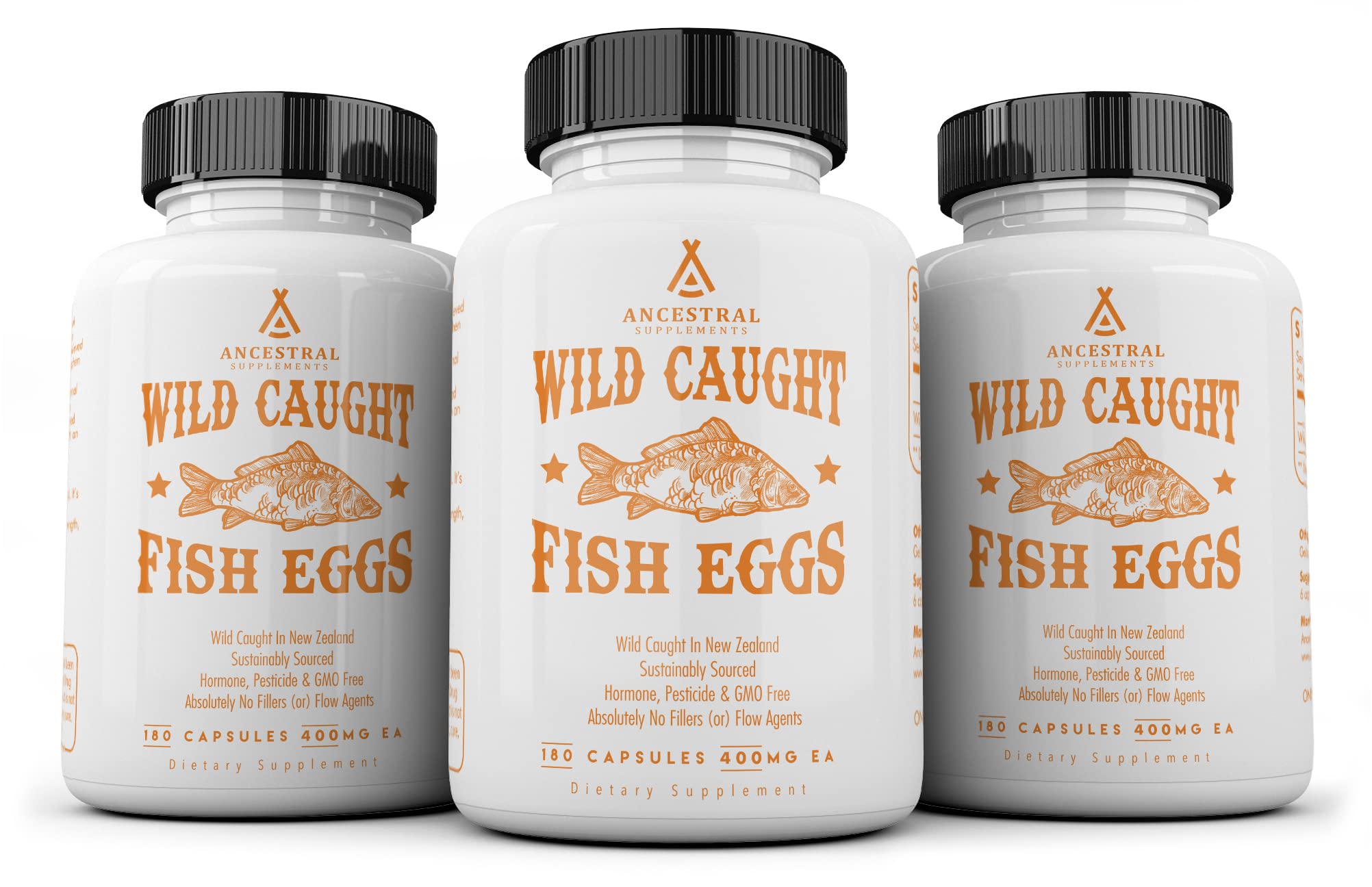 Ancestral Supplements Wild Caught Fish Eggs — Supports Brain, Heart, Fertility and Inflammation
