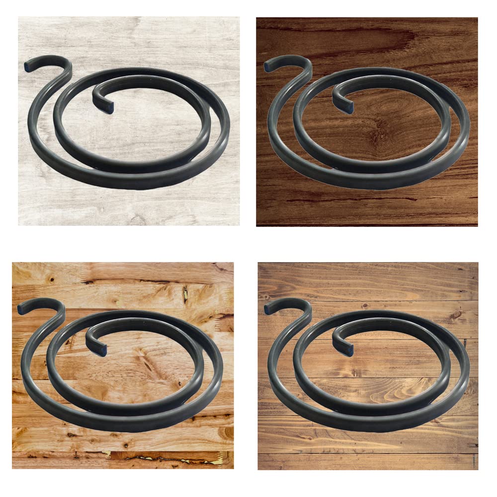 Door Handle Springs Repair Kit 2 Turns, 2mm Thick Internal Coil (Pack of 10 Springs and 10 Circlips) 2T,2mm - Image 4