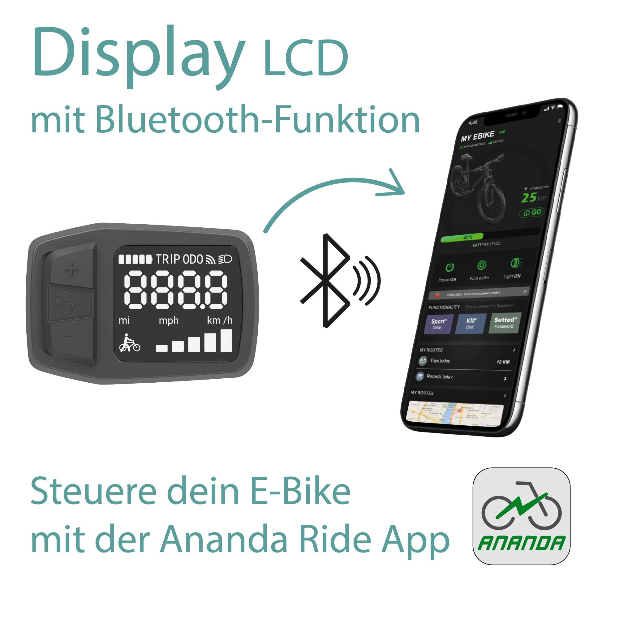 TRETWERK 28 Zoll E-Bike Damen Fahrrad Trekkingbike - Amber - Pedelec Damenfahrrad mit 8 Gang Schaltung - Elektrofahrrad Mittelmotor