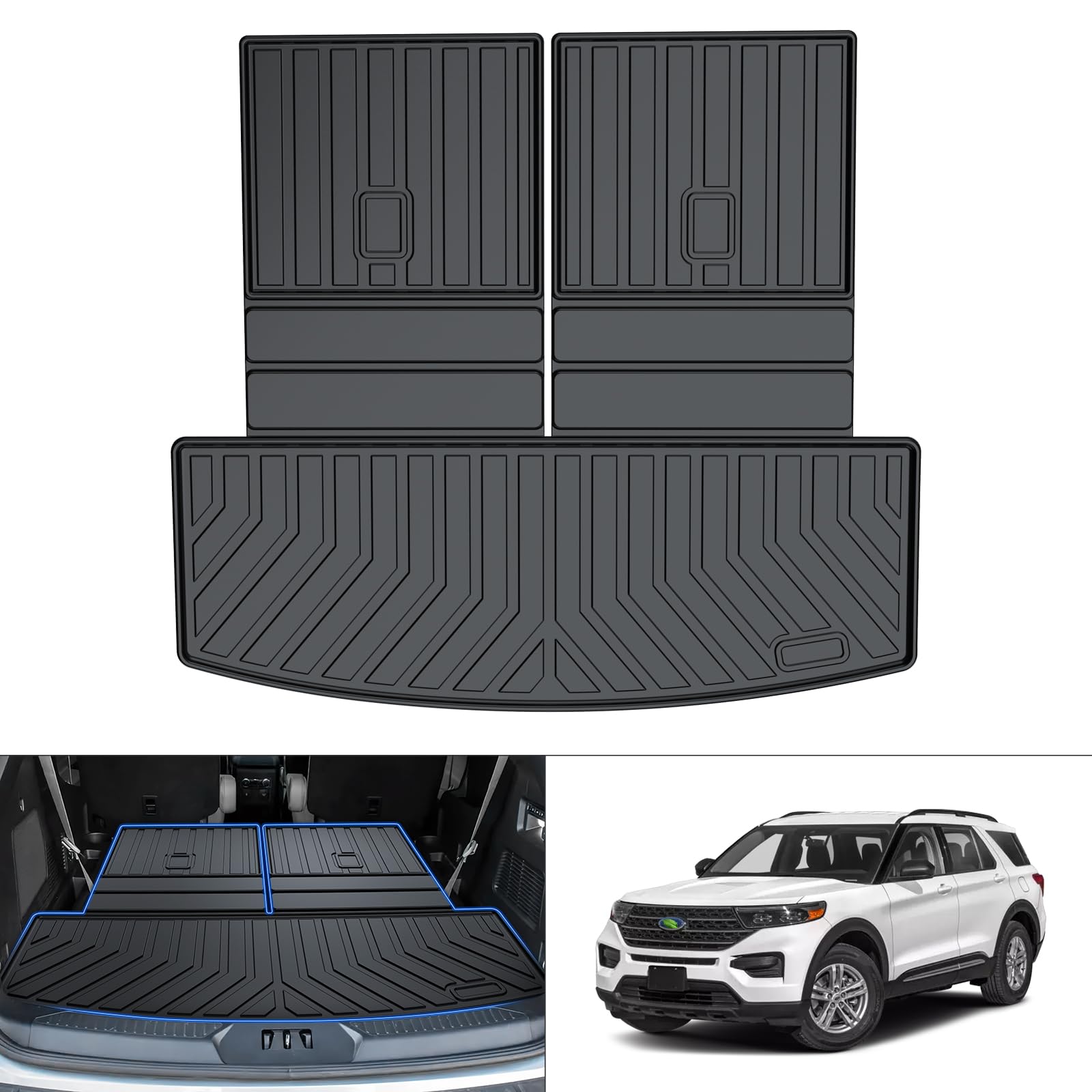 Aazon.co: T TGBROS Cargo At Custo Fit For 2014-2023 Dodge Challenger All Weather Cargo Trunk