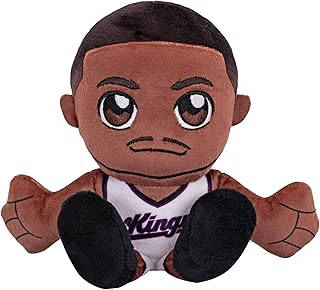 Bleacher Creatures Sacramento Kings De'Aaron Fox 8" NBA Kuricha Sitting Plush - Soft Chibi Inspired NBA Superstar