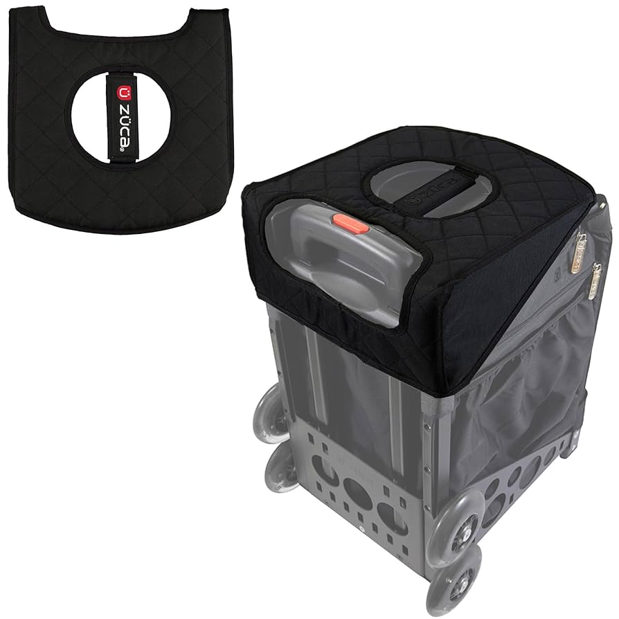 Amazon.com: ZUCA Seat Cushion, Reversible - Black/Black