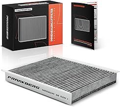 Frankberg Cabin Air Filter with Activated carbon Compatible with Civic VIII Hatchback FK FN Civic VIII Saloon FA FD Replace# 80292SM.GE01