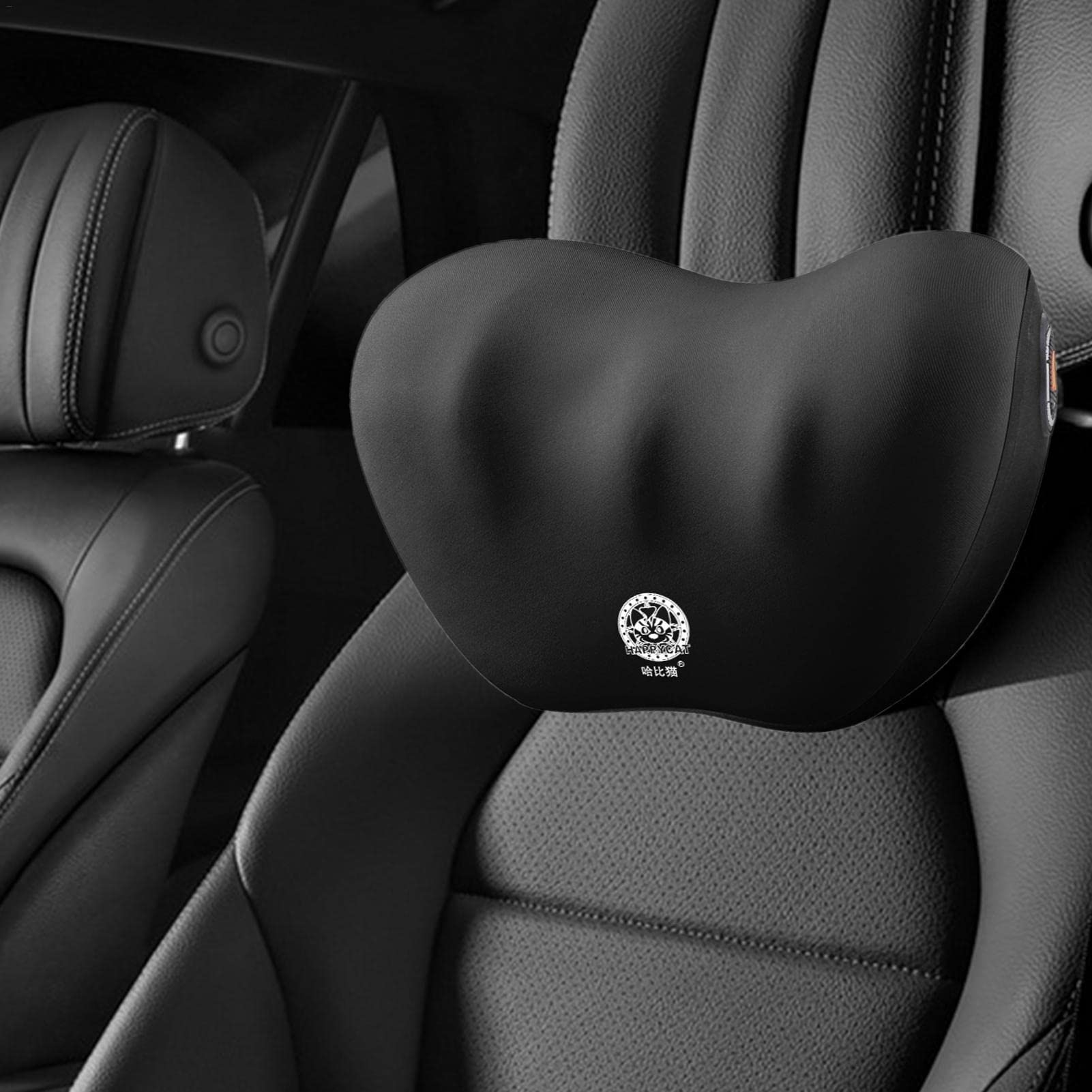 Cuscino per Il Collo dell'auto per la Guida, Supporto per Il Collo dell'auto per Il Sedile di Guida, Supporto Lombare per poggiatesta in Memory Foam, Cuscino per poggiatesta per Auto per Supporto ce