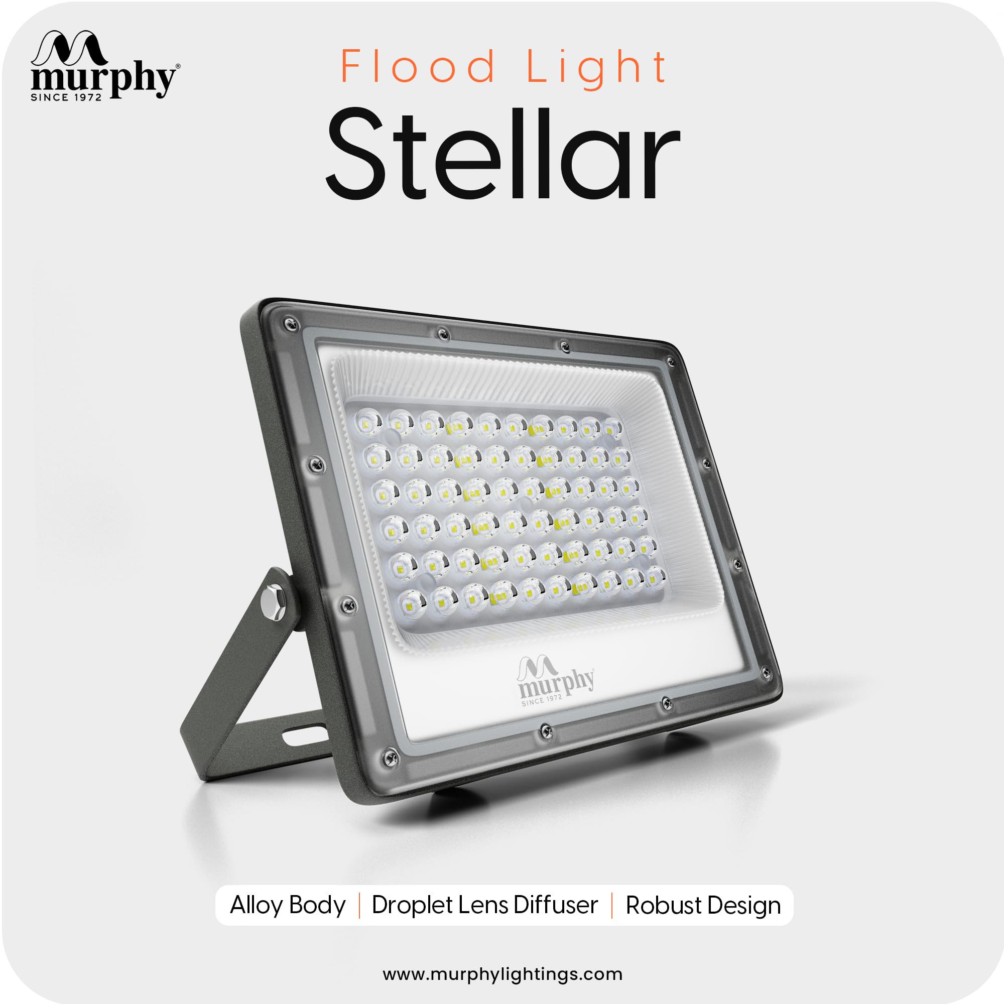 Murphy Stellar LED Flood Light - Day-Night Sensor & Waterproof -3 Murphy Stellar LED Flood Light - Day-Night Sensor & Waterproof -3