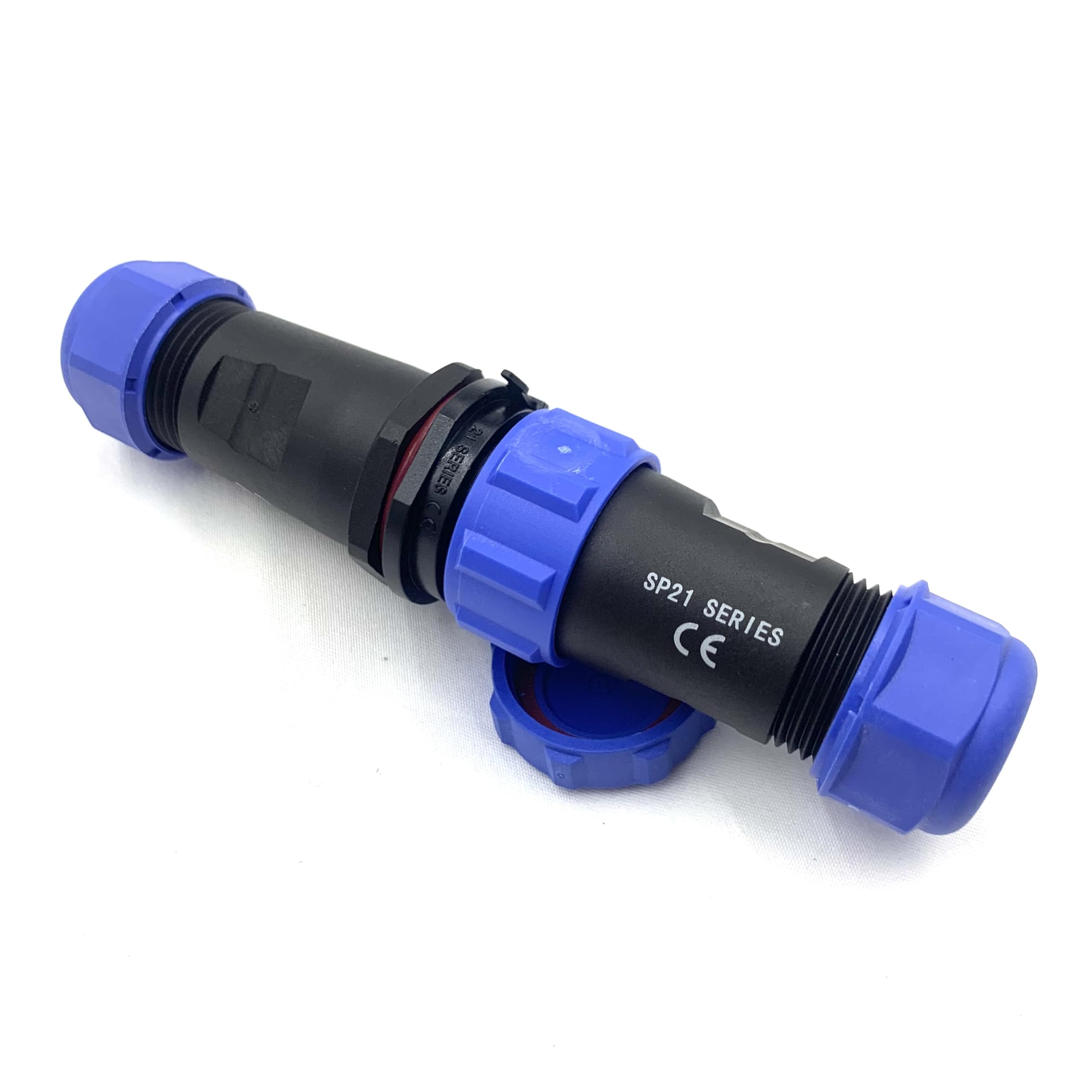 2 connettori SP21 a 5 poli, spina aeronautica, spina IP68, maschio e femmina femmina femmina 12 AWG, connettore 5 pin, spina aviazione per lampade esterne, 500 V, 30 A