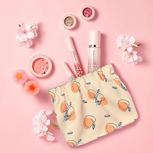 Miniatura 3 de Vcekract Bolsa de maquillaje pequeña para bolso, 4 bolsas de cosméticos portátiles para mujer, bolsa organizadora de maquillaje impermeable para