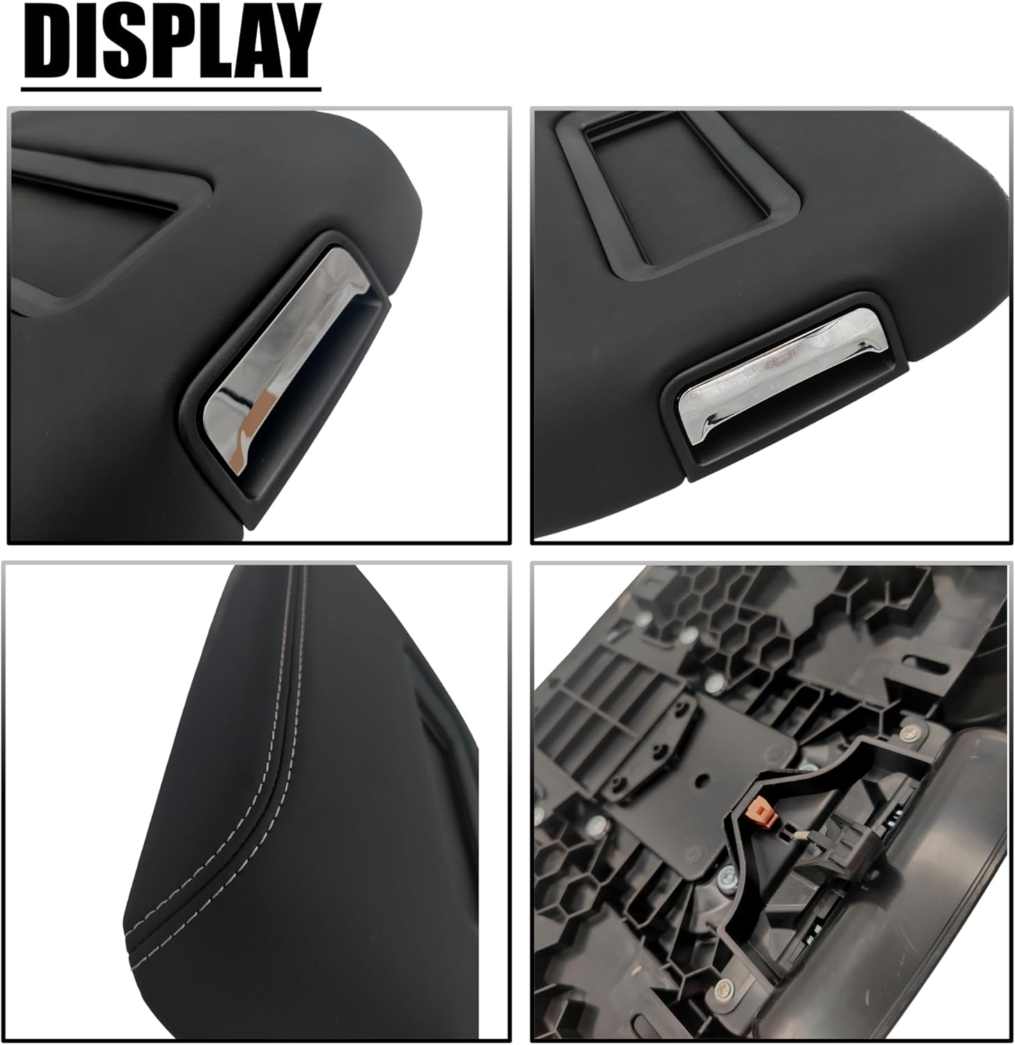 0227083AA Center Console Armrest Cover - Replacement for Silverado/Sierra 1500-3500 2014-2018, Suburban/Tahoe/Yukon/Yukon XL 2015-2020