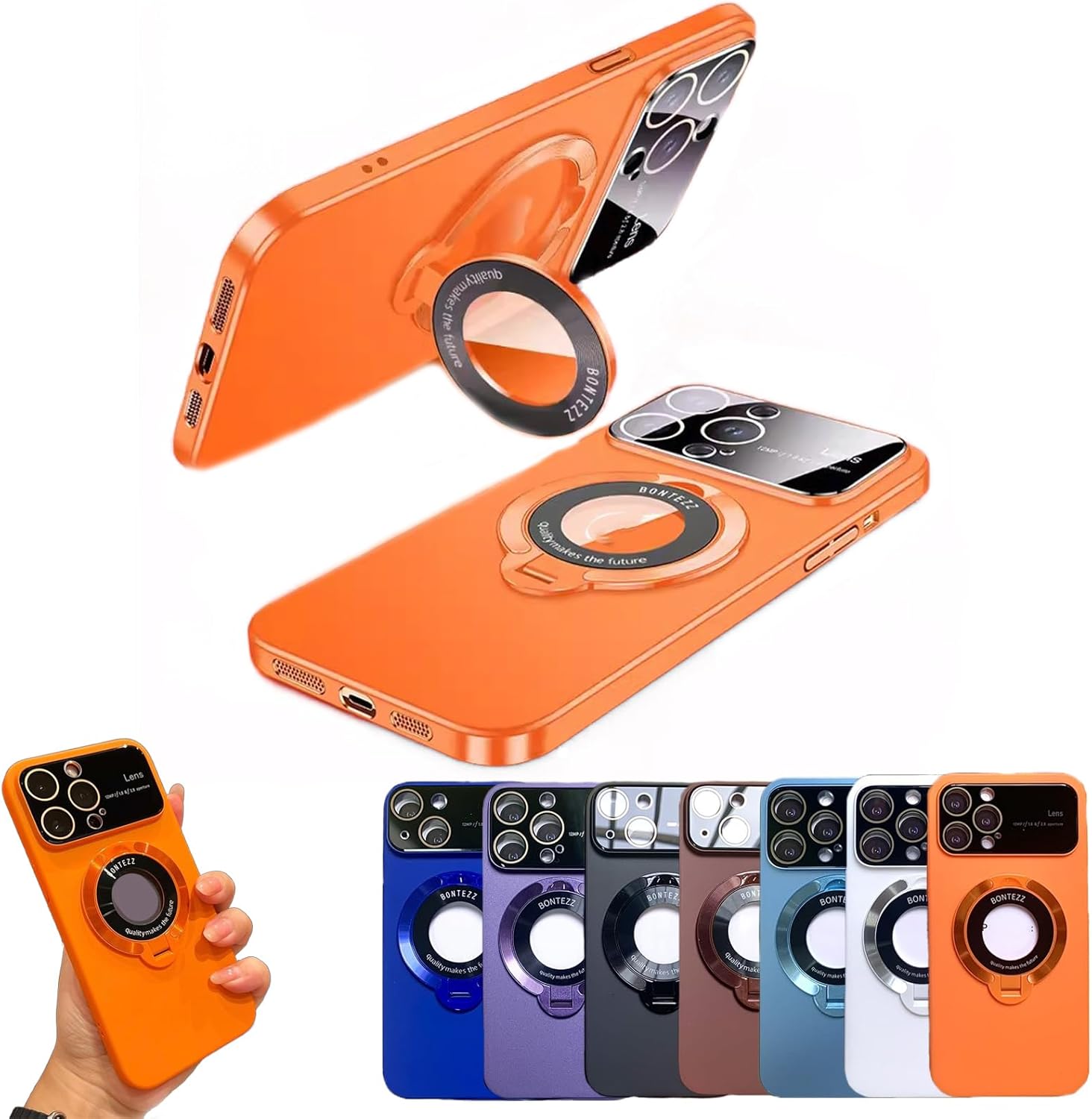 Zlimpty Foldable Stand Case Cover for iPhone