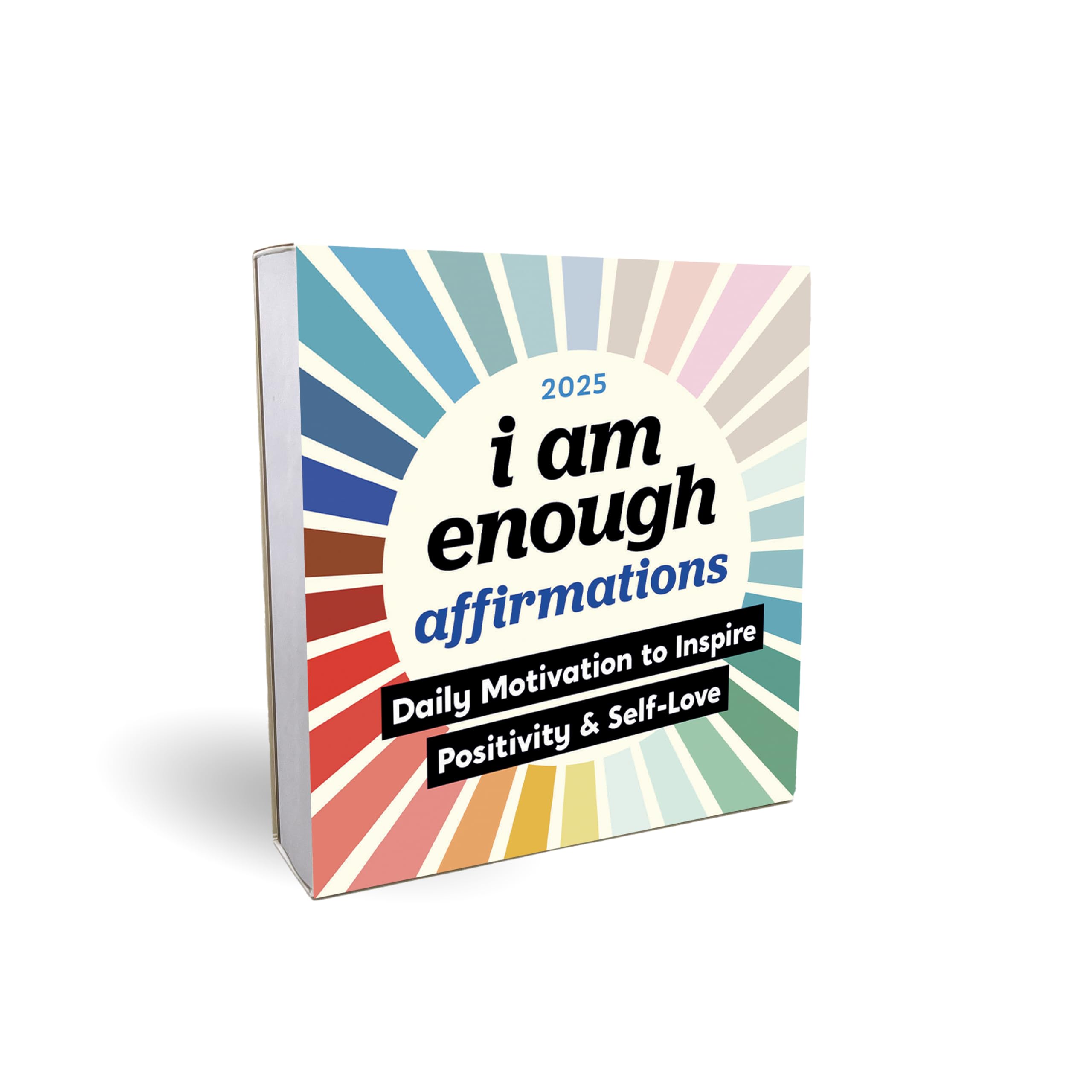 2025 I Am Enough Affirmations Boxed Calendar: Daily Motivation to Inspire Positivity and Self-Love (Self Care Desk Gift)