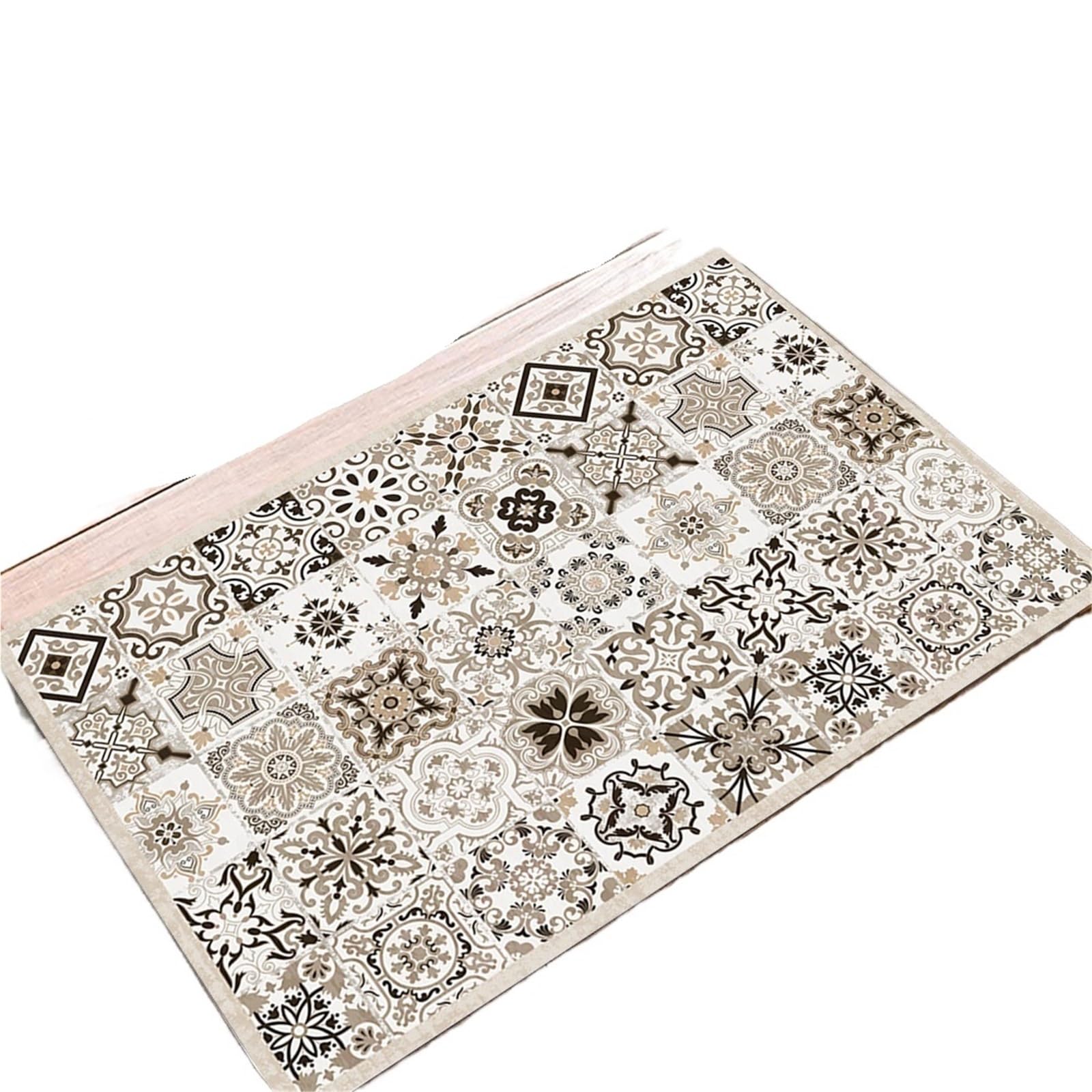 Tapis de salon style vintage idéal pour créer un coin chevet chambre chaleureux