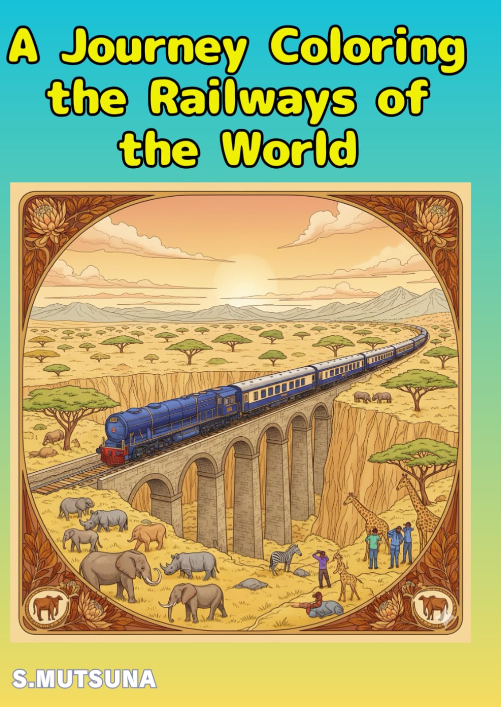 A Journey Coloring the Railways of the World