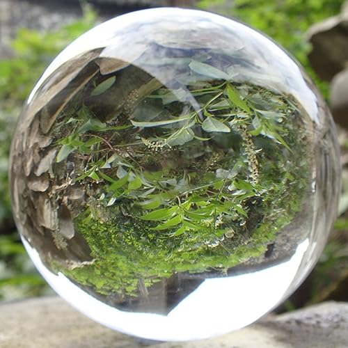 Miniatura 7 de Hoxekle 30-80MM Crystal Ball Lensball Clear Glass K9 Healing Sphere Photography Props Artificial Crystal Lens Decorative Balls