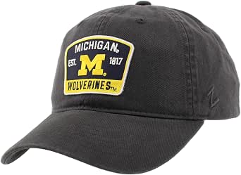 ZHATS Zephyr Men's Standard NCAA Officially Licensed Hat Scholarship Patch Alternate Color Switchback