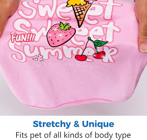 Miniatura 4 de Paquete de 2 camisas para perros X pequeños  Lindo cachorro de secado rápido fresco chaleco camiseta verano sin mangas ropa de perro camisas ligeras