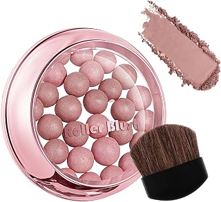 Face Blushes Brightening Lightweight Sensitive Oily All Type Daily Home | Under Eye Cheeks Contour Blush Balls for Daily Travel Evening Date Birthday Party Holiday Events Mature Dry Sensitive