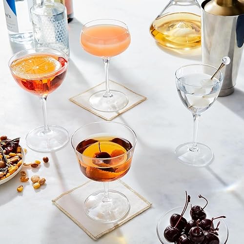 Miniatura 7 de Bormioli Rocco Bartender Novecento - Vasos de cóctel Fizz de 7.5 onzas, juego de 4, transparentes