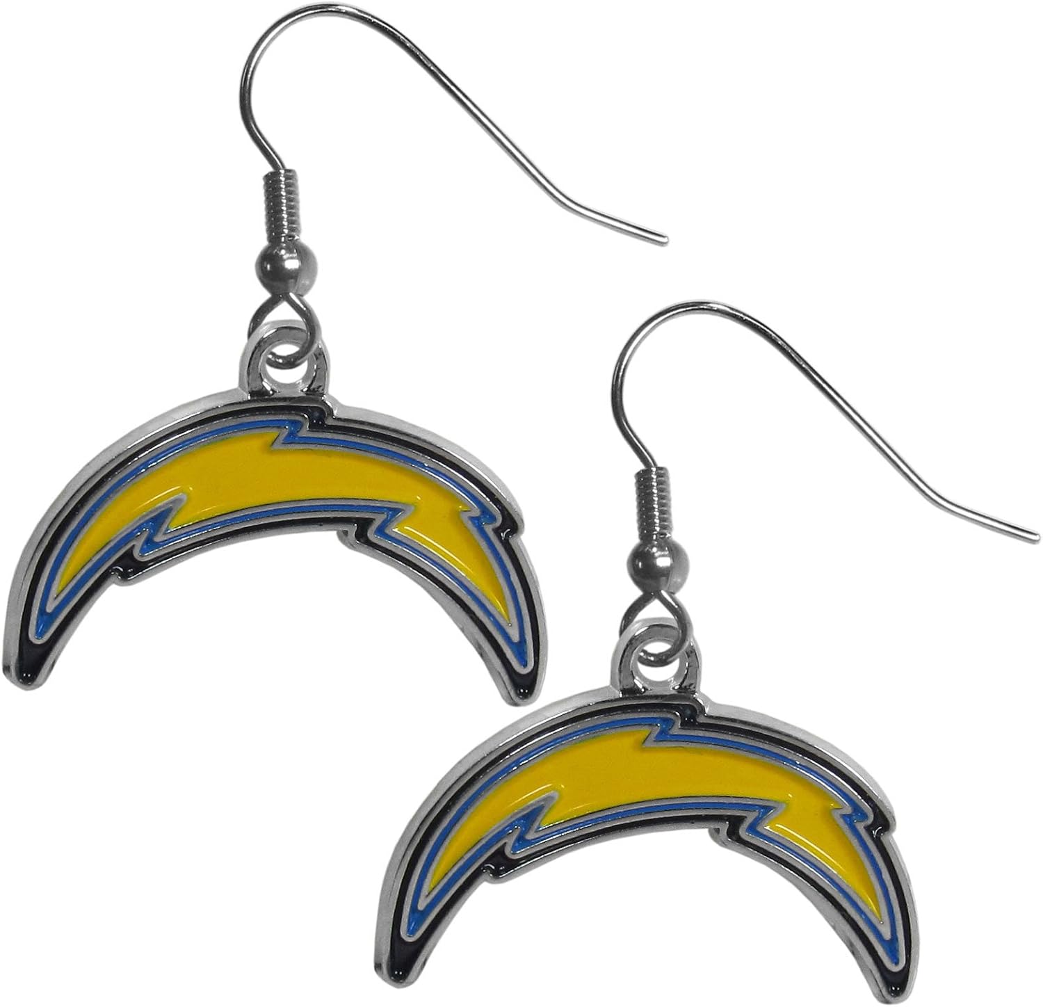 Siskiyou Sports NFL womens Dangle Earrings and Charm Bangle Bracelet Set image 2