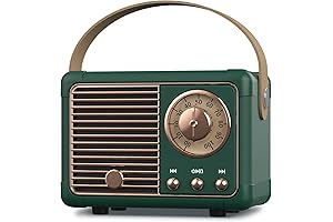 PRUNUS J-999 Bluetooth Speaker: Retro, Vintage, & Portable