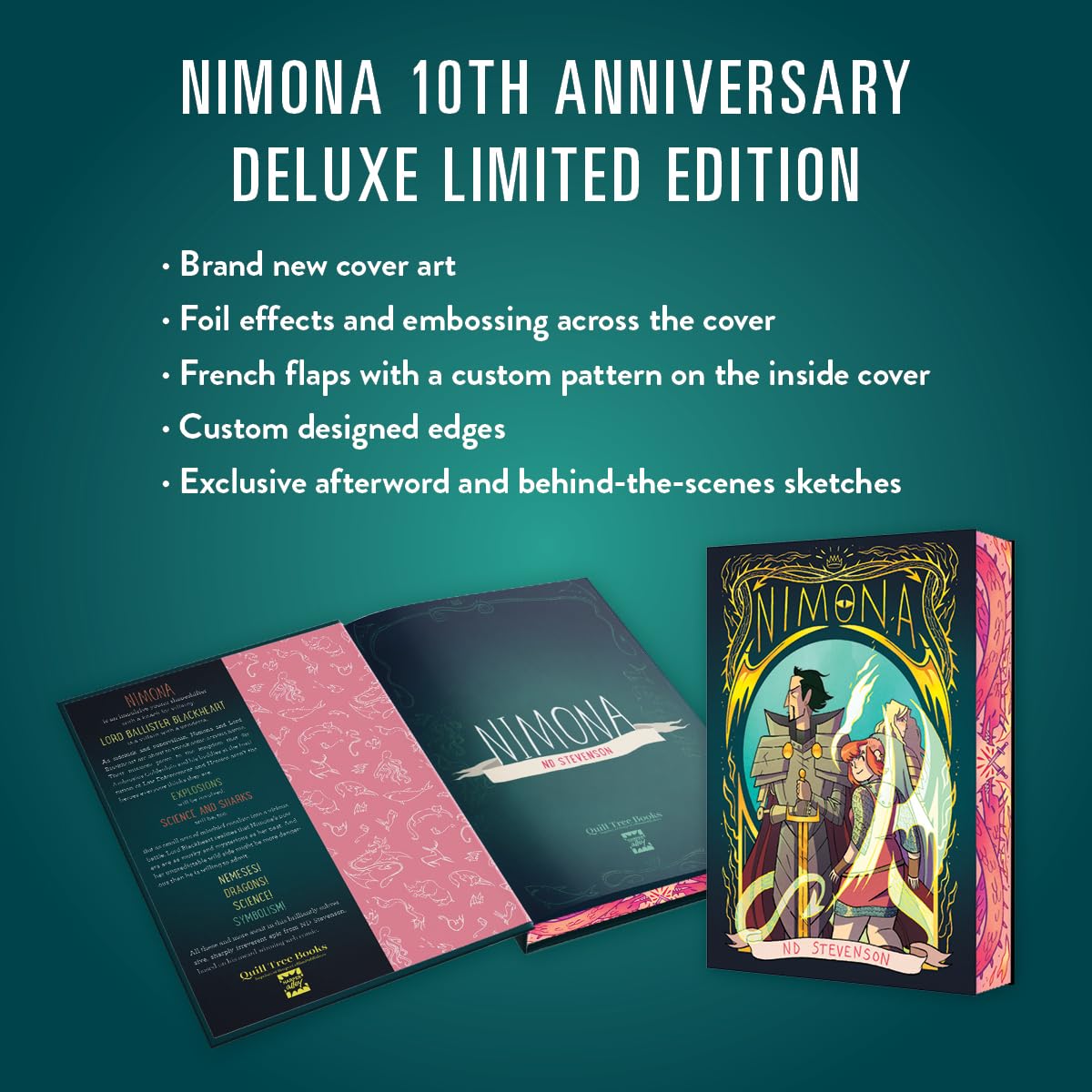 Nimona: 10th Anniversary Collector's Edition: A Special Edition of the Genre-Defining Graphic Novel