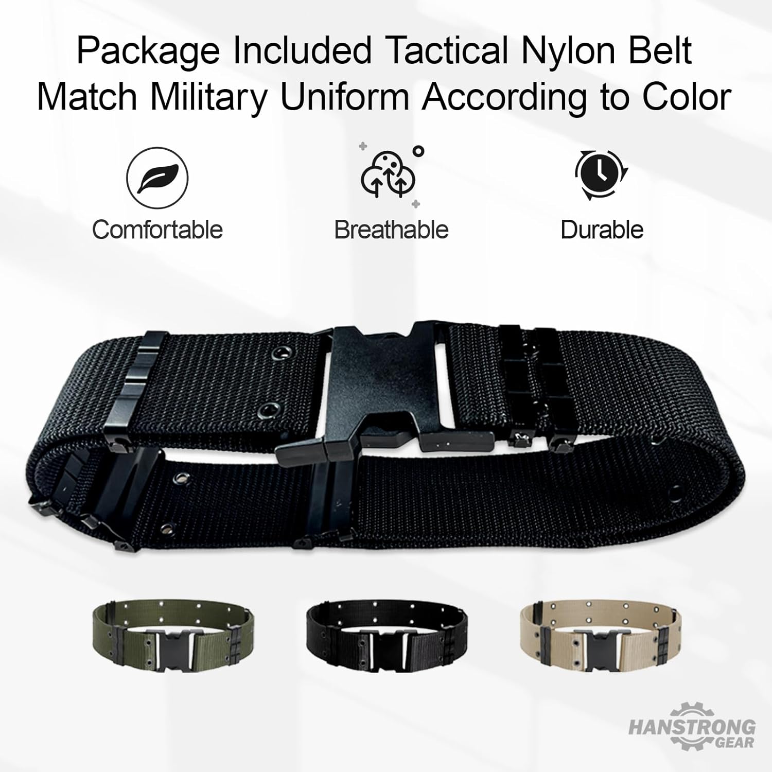 Military Tactical Mens Hunting Combat BDU Uniform Suit Shirt & Pants with Belt MC - Image 8