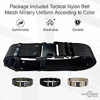 Vista 5 de Militar táctico para hombre caza combate BDU uniforme traje camisa y pantalones con cinturón MC