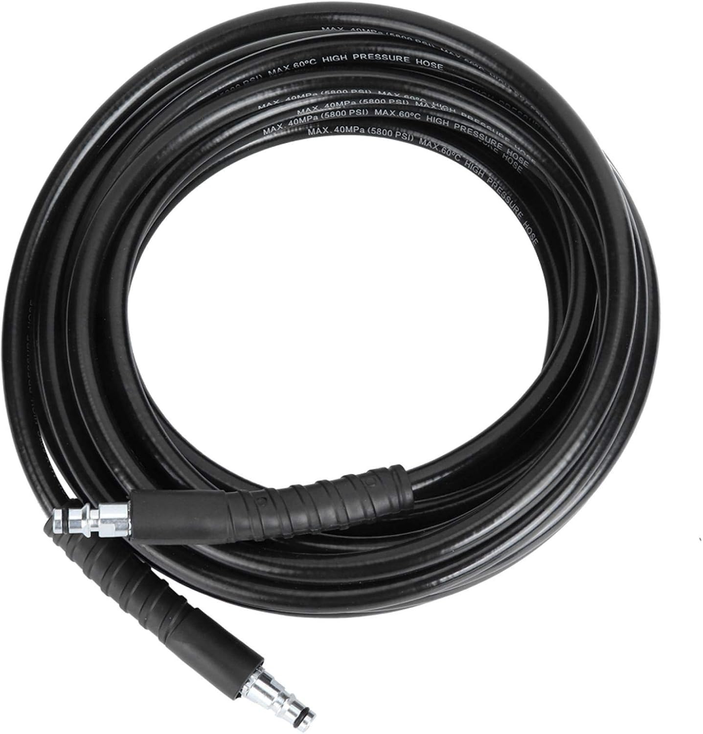 Zerone Replacement Water Hose, K Series Pressure Washer, Steel Wire Braid High Pressure Hose, 10M