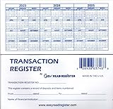 12 Check registers 2023/2024/2025 for Personal Checkbook - Checkbook Ledger Transaction Registers Log for Personal or Business Bank Checking Account, Saving Account